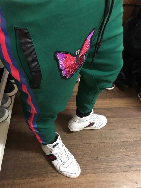 gucci jogging anzug|gucci joggers snake.